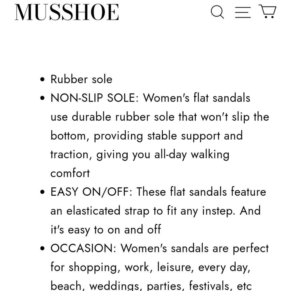Musshoe sandals NWT - Picture 15 of 15